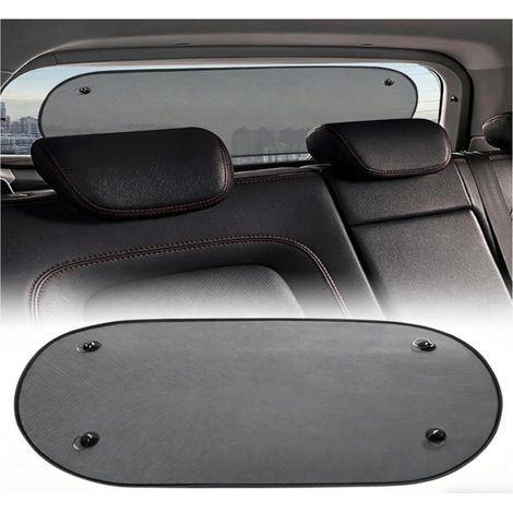 Kit Pare-Soleil pour Lunette Arrière(100 50 Noir),pour Voiture avec Protection pour Chien et Enfant,Aéré et Respirant avec Protection UV (1/5)