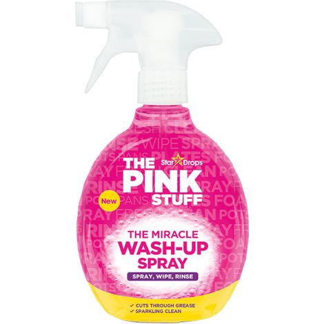 Detersivo in schiuma spray per piatti Pink Stuff 500ml