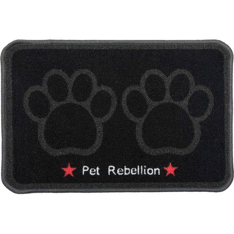 Tapis de repas Dinner Mate Noir : 40 x 60 cm (1/6)