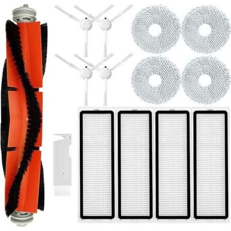 Pour S10+ / S10 plus Robot Aspirateur PièCes de Rechange Accessoires Brosse LatéRale Principale Filtre Hepa Vadrouille Chiffon (1/4)