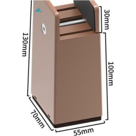 rialzi regolabili per le gambe del letto, alti 10 cm, compatibili con gambe di spessore compreso tra 0 e 38 mm, per letto, divano e scrivania consentono di risparmiare spazio e facilitano la pulizia. (1/3)
