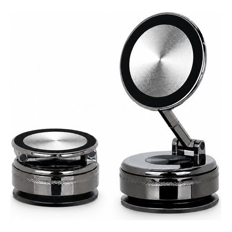 Support téléphone magnétique voiture – Ventouse – 360° rotatif – Aimant puissant – MagSafe – iPhone/Android (1/5)