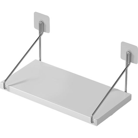 Boîte de rangement murale pour routeur Wi-Fi, blanche, grande étagère pour la maison (1/5)