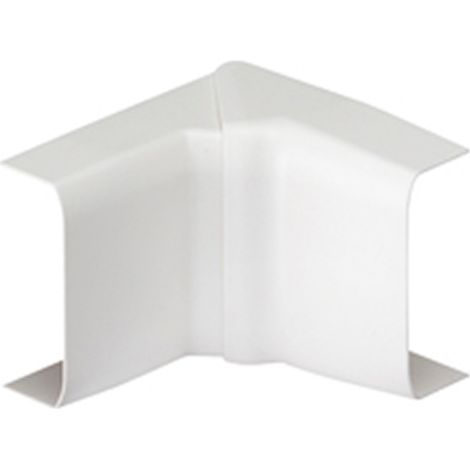 Juego de 4 ángulos interiores blancos para moldura, Al. 2,3 x P.1,1 cm TEHALIT