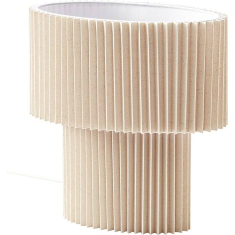 Bordslampa "Tazia" aus textil / siden für vardagsrum / matsal von Lindby (1/5)