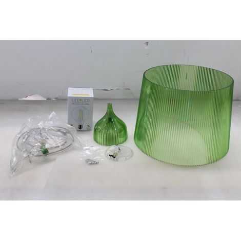 [GEBRAUCHT] B-Ware Kartell Gé LED-Hängeleuchte Deckenlampe Pendelleuchte Deko-Deckenlampe E27 grün (1/2)