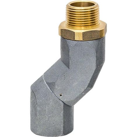 Raccord de tuyau de carburant pivotant à 360°, filetage NPT 3/4 pouce, alliage de zinc anticorrosion, pour buse de transfert de carburant essence/diesel (1/3)
