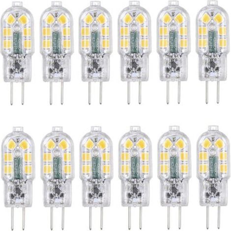 Ampoules LED Tomshine G4, paquet de 12, lumière blanche chaude [JUN]-AquaForge (1/5)