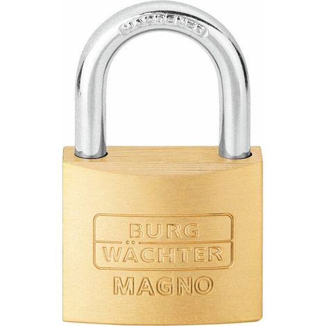 Zylindervorhangschloss 400 E Magno / 40 Schlosskörperbreite 40 mm Messing verschiedenschließend