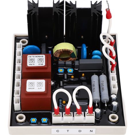 Stabiler automatischer AVR-Spannungsregler, Unterdrehzahlschutz, einstellbar, Ersatz für AEC42 7, 220–260 V AC (1/5)