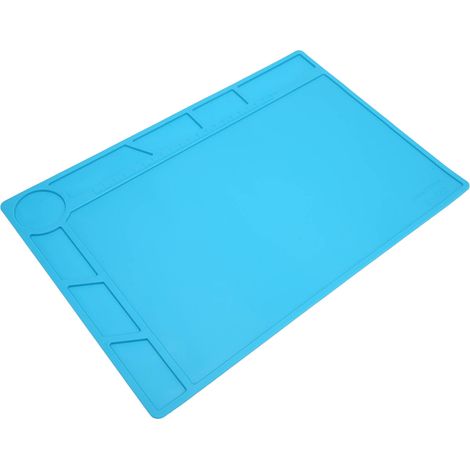 Tapis en silicone résistant à la chaleur pour réparation de circuits imprimés et composants électroniques industriels S120 (1/5)