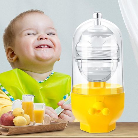Eierrührer, Hand-Eierschüttler, Eigelb- und Eiweiß-Mixer, manuelles Gerät, Goldener Eiermacher für Kinder