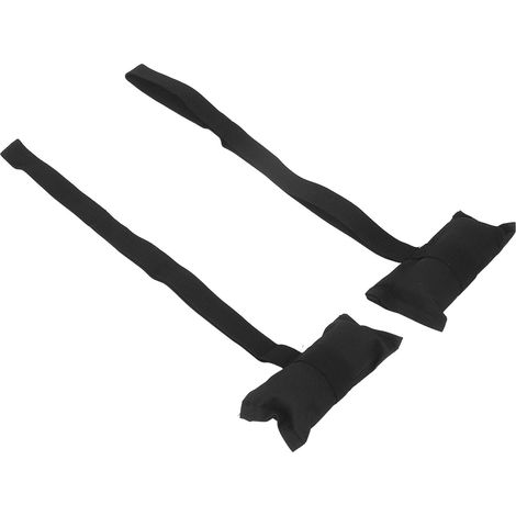 Lot de deux sangles d'ancrage pour kayak, en tissu Oxford, offrant une excellente étanchéité, convenant à l'ancrage des kayaks, canoës et autres embarcations. (1/5)