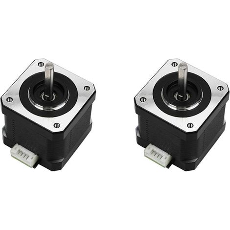 2x 3D-Druckermotoren, Nema 17 Schrittmotor, 40 mm Hochleistungs-Bipolar-DC-Schrittmotor-Kit (1/5)
