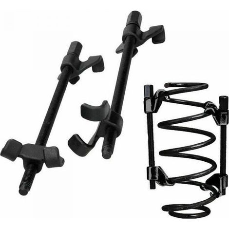 COMPRESSORE MOLLE SMONTAGGIO AMMORTIZZATORI 36 CM 360MM SMONTA COMPRIMI DOPPIO