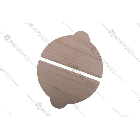 Ariete palette spatole in legno 28cm x 17cm 280mm forno pizza Da Gennaro 909 900 (1/3)