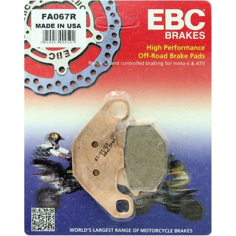 Pastiglie freno EBC FA067R (1/2)
