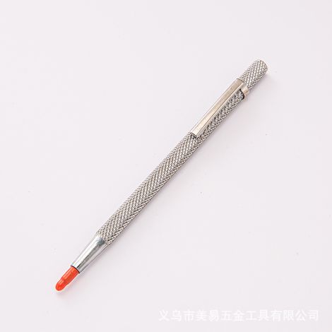 2 pointes carbure de tungstène, outil de traçage précision ingénieur, pointe à graver pour métal, crayon marqueur artisan, 142mm, lot de 2 (1/4)