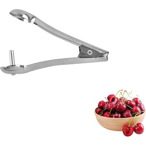 1 Dénoyauteur,Acier inoxydable,Rapide,Cuisine,Cerise,Prune,Olive (1/5)