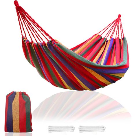 Hamac de jardin, grand fauteuil à bascule pour le jardin, balançoire, housse, cordes, suspension n° 1 (1/5)