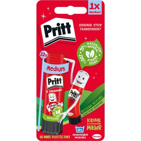 Bâton de colle, colle sûre et adaptée aux enfants pour l'art et les travaux manuels, colle forte pour l'école et le bureau, 22 g de bâton (1/5)