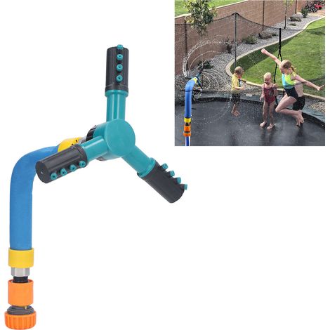 Trampolin-Sprinkler, Schnellkupplung, ABS, 360° automatische Drehung, für den Außenbereich (1/5)