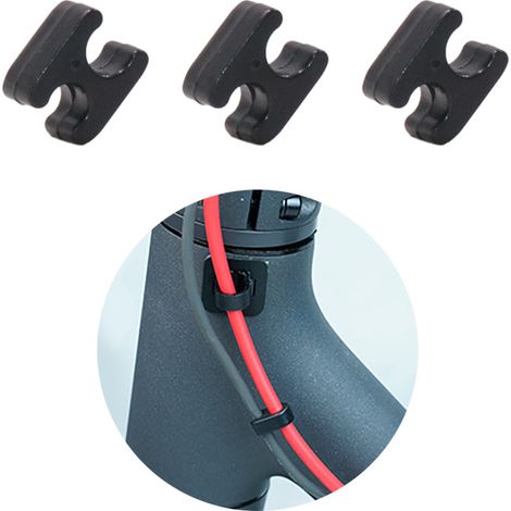 Compatible avec les clips de câble de frein, les organisateurs de câbles et les clips de faisceau de câbles pour la trottinette électrique Xiaomi M365. (1/5)
