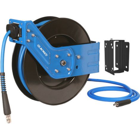[326215] Enrouleur automatique 15 m avec support orientable 180° 326215 Lacme (1/4)