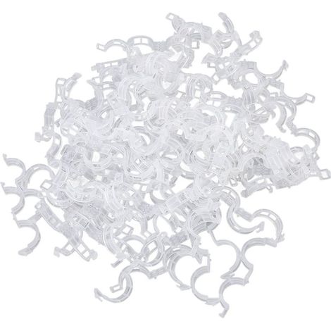 Garden Clips - Support Plastique Réutilisable Pour Tomates Et Fleurs - Fixation Sur Treillis - Lot De 300 Pièces (1/5)
