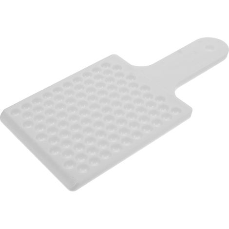 Compteur de Graines Portable 100 Trous 6 - 9 MM en Plastique Solide Blanc (1/5)