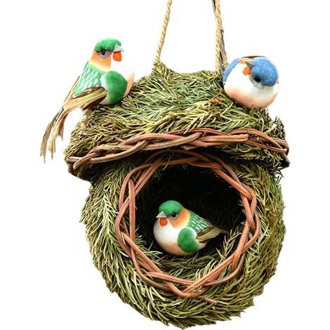 Vogelhaus Atmungsaktive Ganzjahresdekoration Nistkasten für (1/5)
