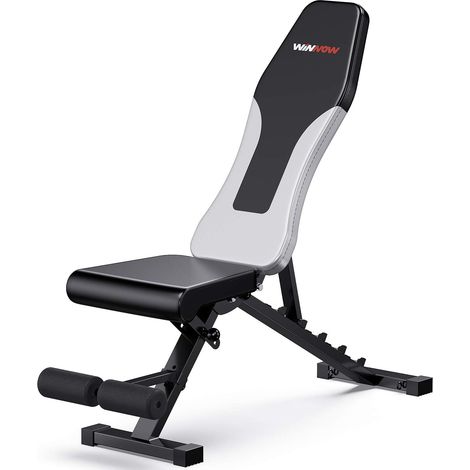 Winnow table de travail de poids réglable table d'entraînement pliable Home Training gym inclinaison refus plat couché pousser tout le corps exercice (1/5)