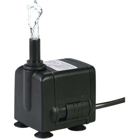 Pompa sommergibile da 450 l/h e 6 W per acquari e fontane da tavolo (1/5)