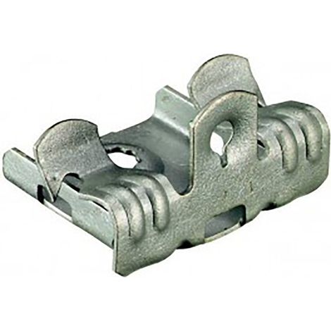 Support & pince de suspension de la poutre, Acier, Epaisseur de la bride 8  14 mm ( Prix pour Paquet de 25 )