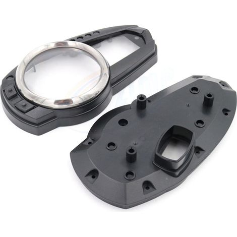 Boîtier d'instruments de moto, compteur de vitesse, cadre, jauge, odomètre, tachymètre, couvercle de boîtier pour Z750 Z1000-- (1/5)