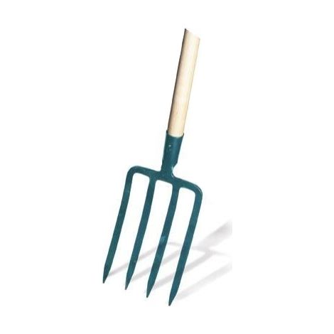 Fourche à bêcher 30cm 4 dents en bois dur pomme 1m - MERCIER - 7306P