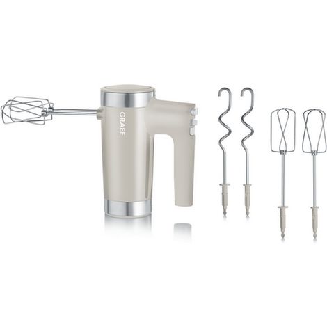 Graef HM508EU Handmixer taupe 600 W 7 Geschwindigkeiten