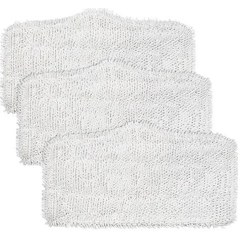 Lot de 4 tampons de nettoyage SK140, pour balai vapeur Shark série SK, modèle compatible SK140 SK410 SK460 S1000 S1000A S3101 S3251 SK141 SK3102 SK3251 SK435 SK435CO S3102 S3250, chiffon plat en (1/4)