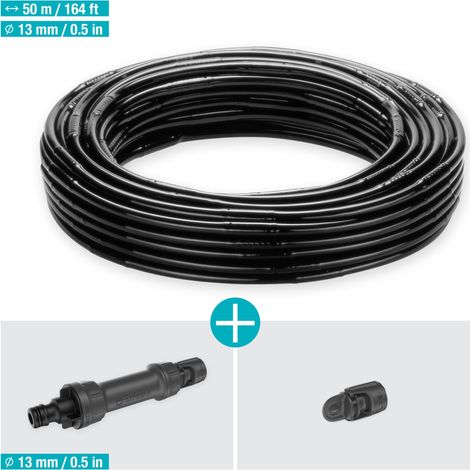 GARDENA Kit irrigazione a goccia: set completo con tubo gocciolante 50 m Micro-Drip-System (13501-20) (1/5)