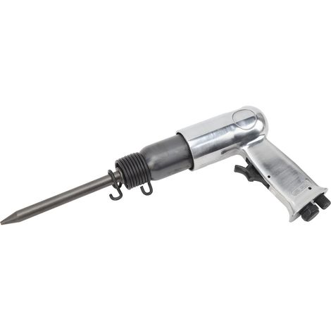 Kit burin pneumatique 190mm cylindre moyen, marteau perforateur robuste pour débosselage carrosserie, dégrippage plaquettes de frein, dérouillage, outil de garage professionnel haute puissance (1/5)