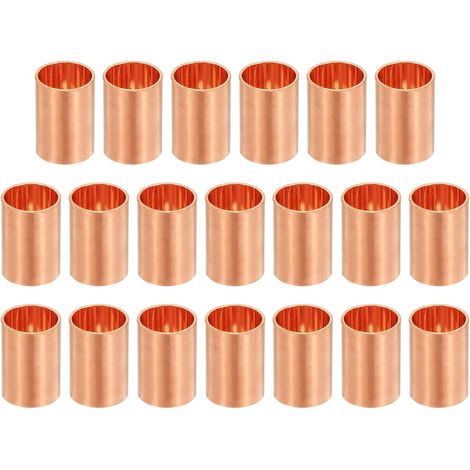 20 Pcs 3/8" Raccords En Cuivre À Embouts À Souder (1/5)