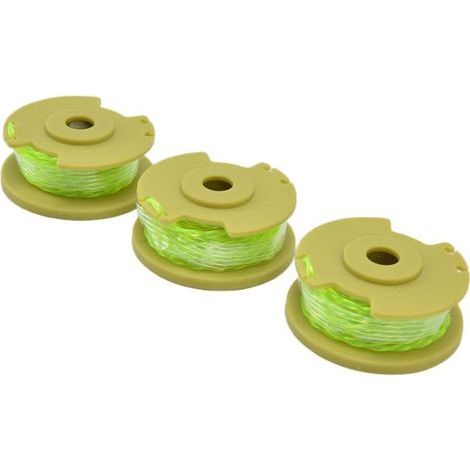 BelleRise – 3er-Pack Trimmerfadenspulen – QL-56 0,08" – Sofort einsatzbereit – für Ryobi 18V/24V/40V (1/5)