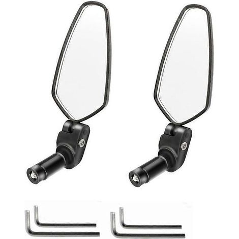 Rétroviseur de vélo ovale réglable à 360°, rétroviseur de guidon pour vélo, accessoires de vélo (1/5)
