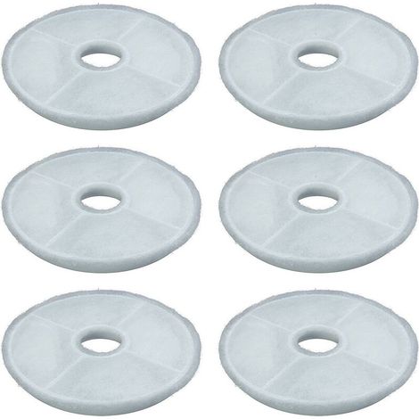 Accessoire pour aspirateur Filtres compatibles avec les fontaines Catit Design Senses et les fontaines à fleurs Catit, paquet de 6 (1/5)