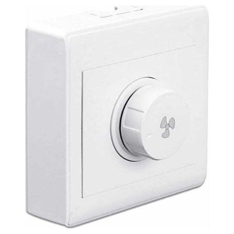 86 Type Réglage du Ventilateur de Plafond Régulateur de Vitesse en continu Interrupteur Mural 220V 10A pour gradateur 15-300W (1/5)