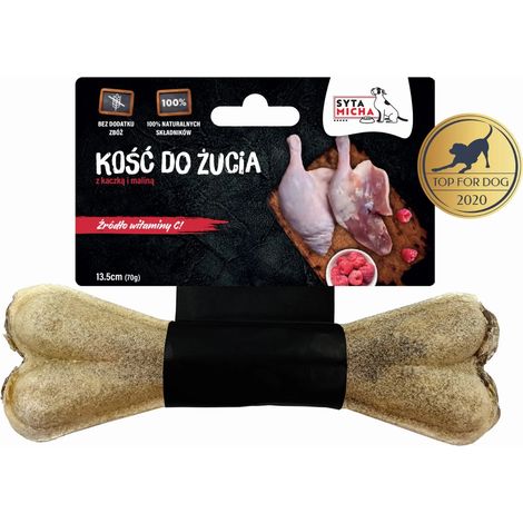 Os à mâcher Syta Micha pour chiens Longueur 13,5 cm - Canard et framboises 13,5 cm