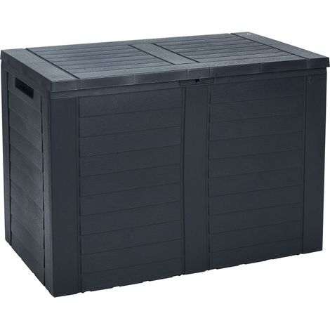 Scatola in PVC antracite 75 x 45 cm