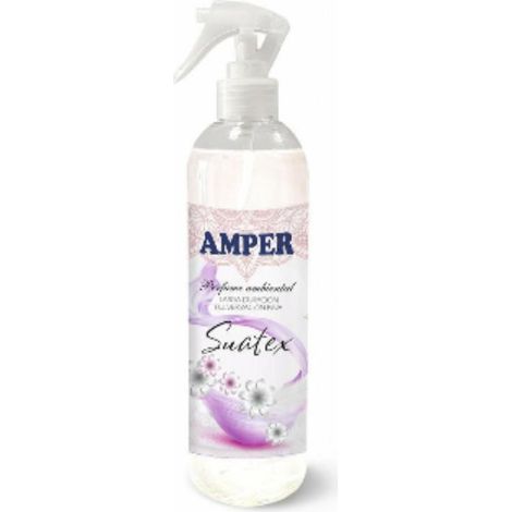 FPLUS ambientador am-per 0.5 lts suatex , Perfuma el ambiente con un agradable aroma y su efecto se prolonga durante horas. Se utiliza principalmente en el hogar, oficinas, locales