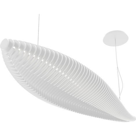 Suspension FISH 3D LED SMD 2835 26W 2870lm CRI90 2700K 120º Blanc (1/3)