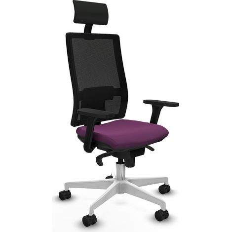 Silla de oficina piqueras y crespo Horna negro espuma alta calidad (1/5)